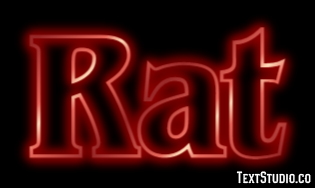 Rat Effet de texte
