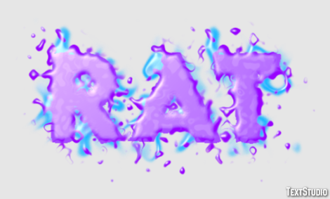 Rat Effet de texte