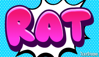 Rat Эффект текста