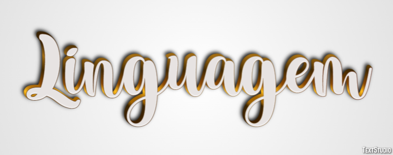 Linguagem Эффект текста
