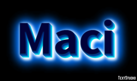Maci Efeito de texto
