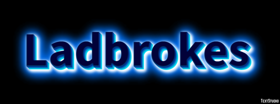 Ladbrokes Efeito de texto