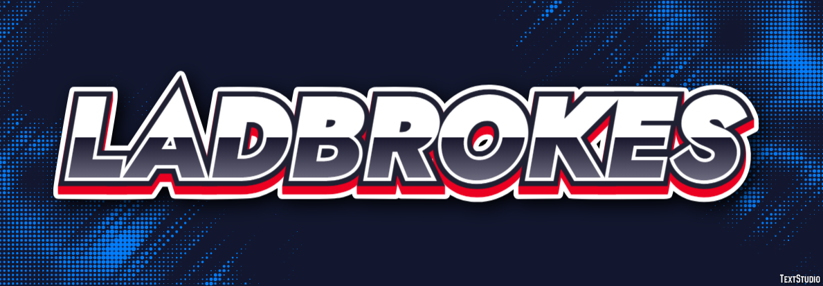 Ladbrokes Efeito de texto
