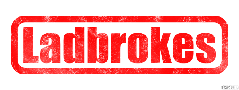 Ladbrokes Efeito de texto