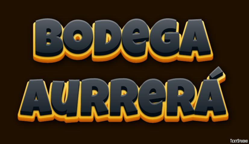 Bodega Aurrerá Text Effect