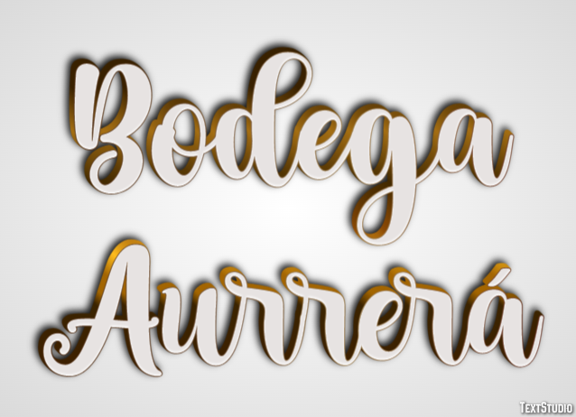 Bodega Aurrerá Effet de Texte