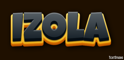 Izola テキスト効果