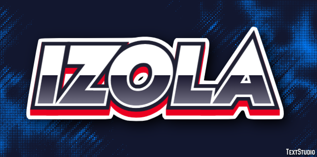Izola テキスト効果