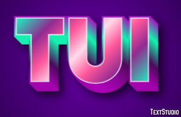 Tui Effet de Texte