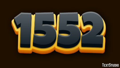 1552 Text Effect