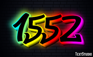 1552 Text Effect
