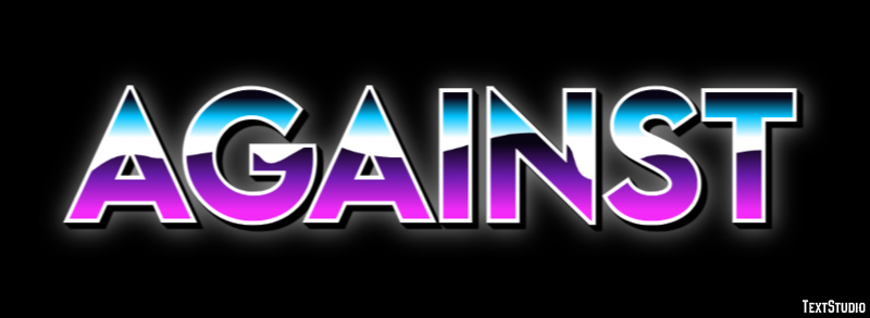 Against Text Effect
