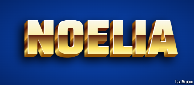 Noelia Efecto de Texto