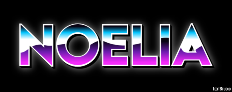 Noelia Efecto de Texto