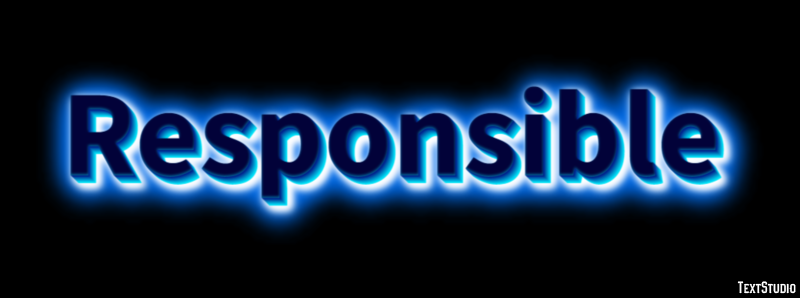 Responsible Texteffekt