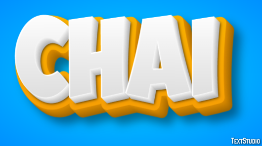 Chai Text effect