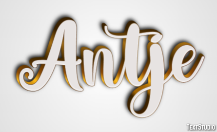 Antje Texteffekt