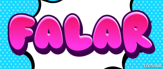 Falar Efeito de texto