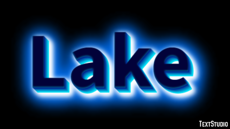 Lake Efekt tekstowy