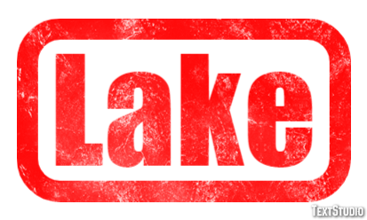 Lake Efekt tekstowy