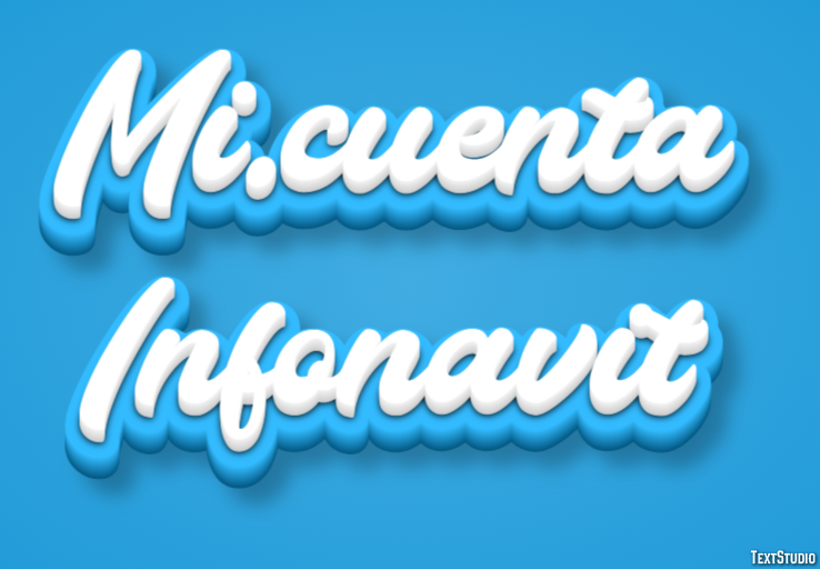 Mi.cuenta Infonavit Texteffekt