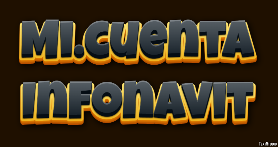 Mi.cuenta Infonavit Efeito de texto