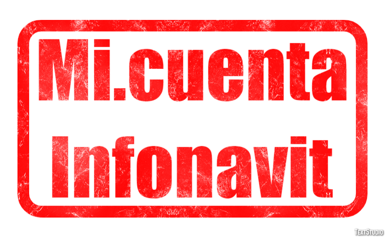 Mi.cuenta Infonavit Efeito de texto