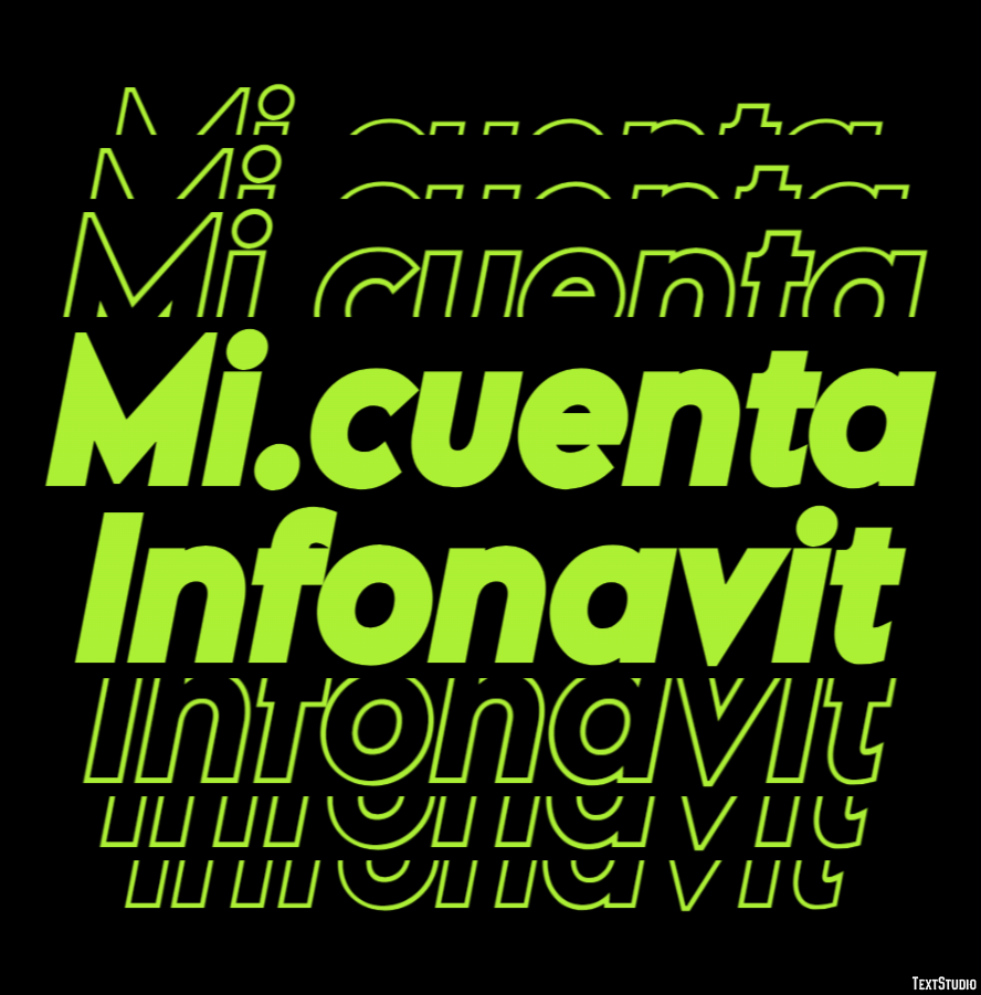 Mi.cuenta Infonavit Texteffekt