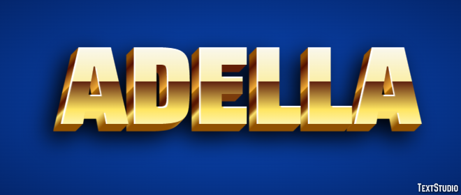 Adella Text Effect
