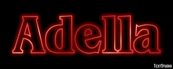 Adella Text Effect