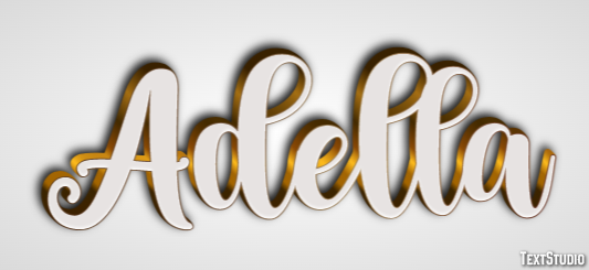 Adella Text Effect