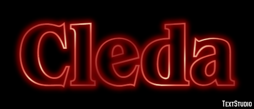 Cleda Text Effect