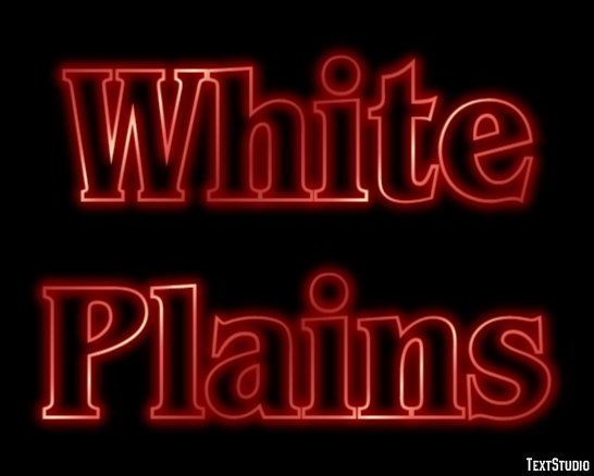 White Plains Efekt tekstowy