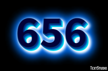 656 Texteffekt