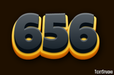 656 Texteffekt