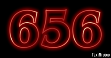 656 Texteffekt