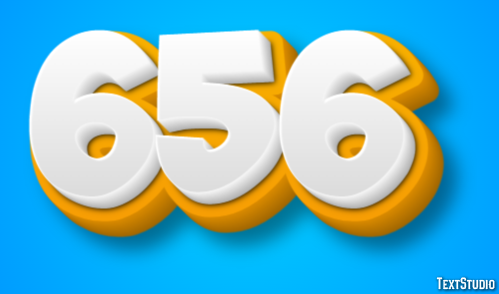656 Texteffekt
