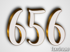 656 Texteffekt