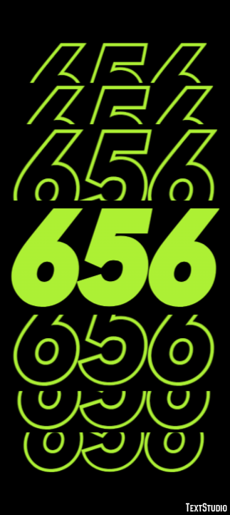 656 Texteffekt