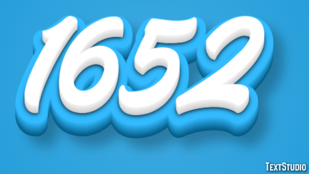 1652 Text Effect