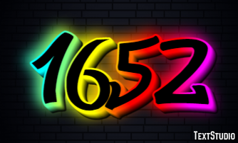 1652 Text Effect