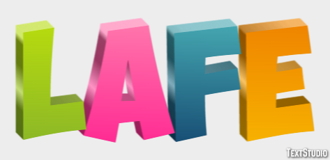 Lafe Text Effect
