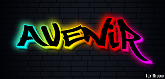 Avenir Effet de texte
