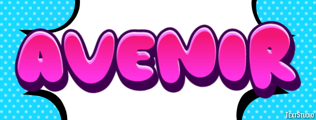 Avenir Effet de texte
