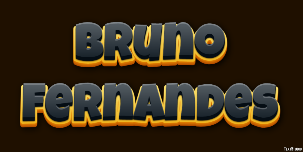 Bruno Fernandes Efeito de texto