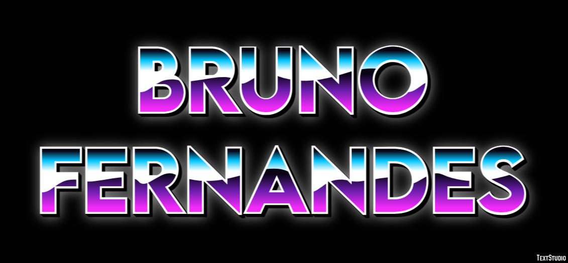 Bruno Fernandes Texteffekt
