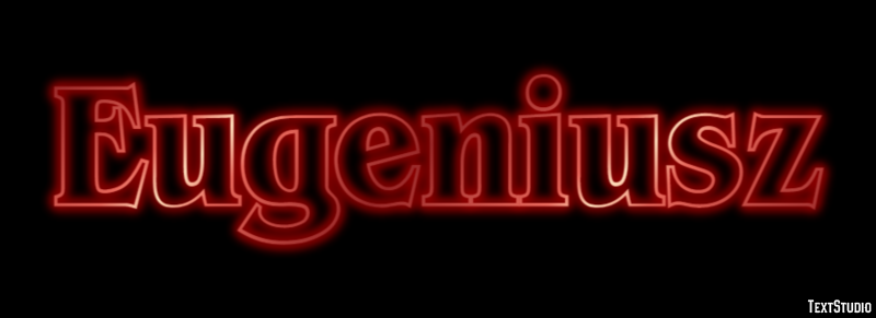 Eugeniusz テキスト効果