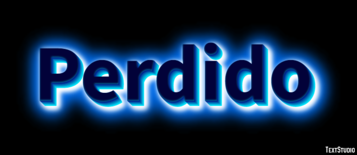 Perdido Efekt tekstowy