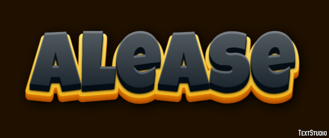 Alease Text Effect