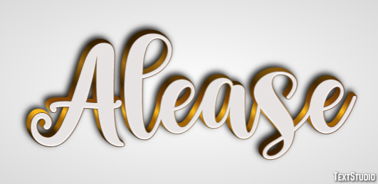 Alease Text Effect